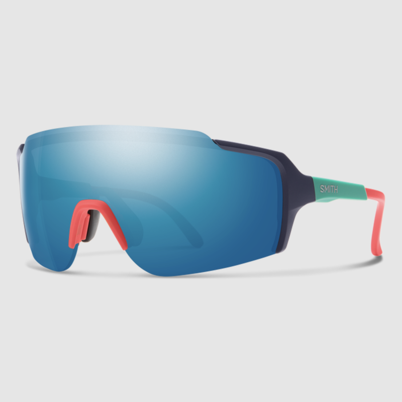 Smith Flywheel Sunglasses Matte Deep Ink/ChromaPop Blue Mirror-1
